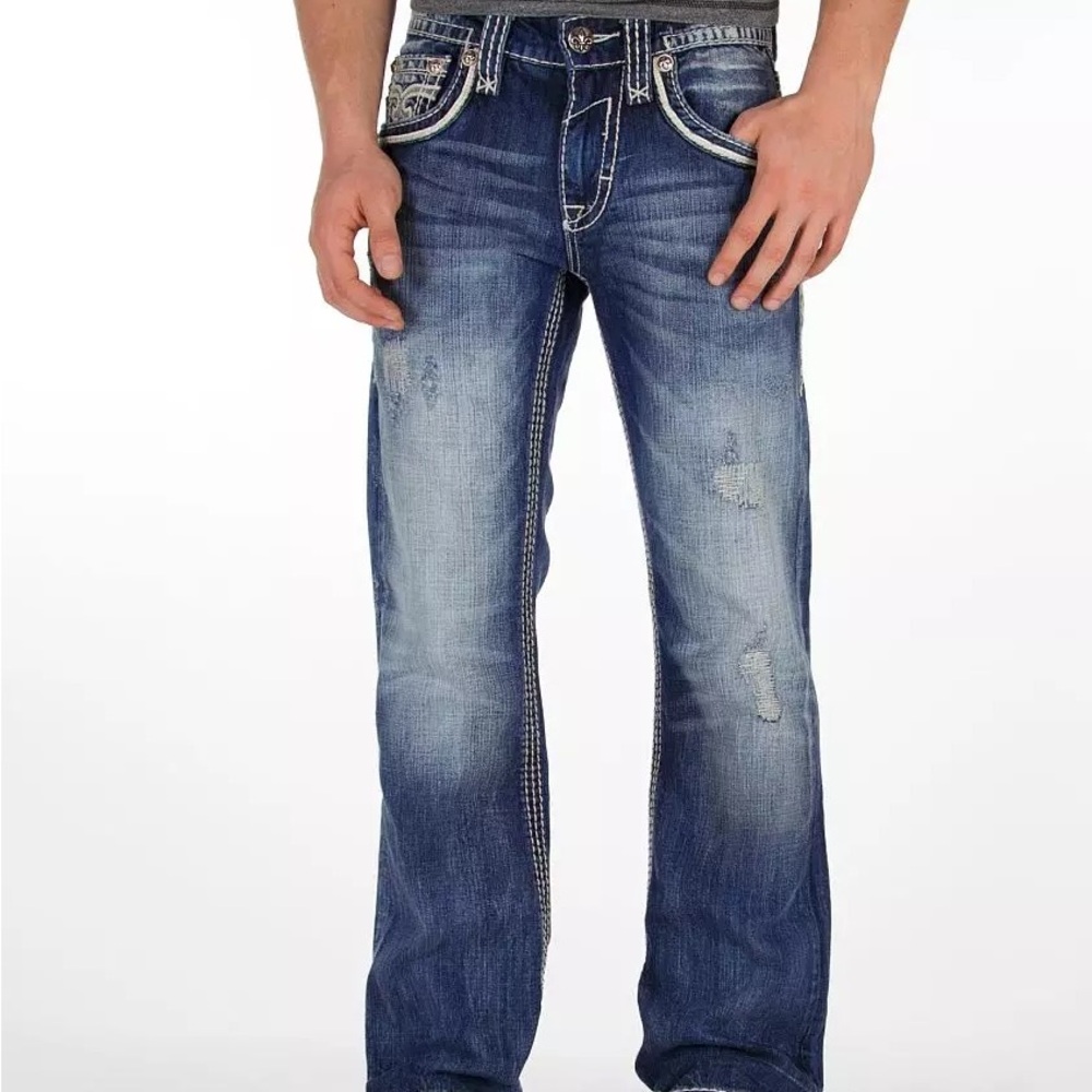 Rock Revival Men’s Kael Boot Jean